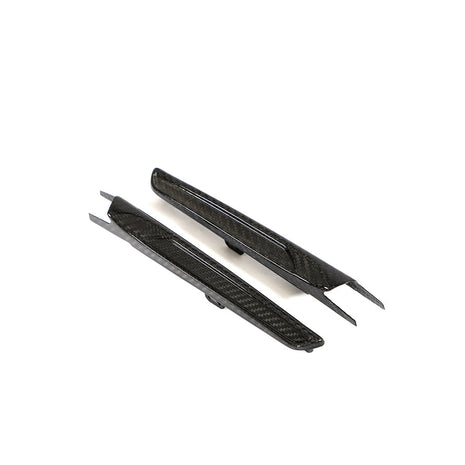 BMW M3 F80 OEM Style Carbon Fibre Front Wing Vent Trims — complete product view