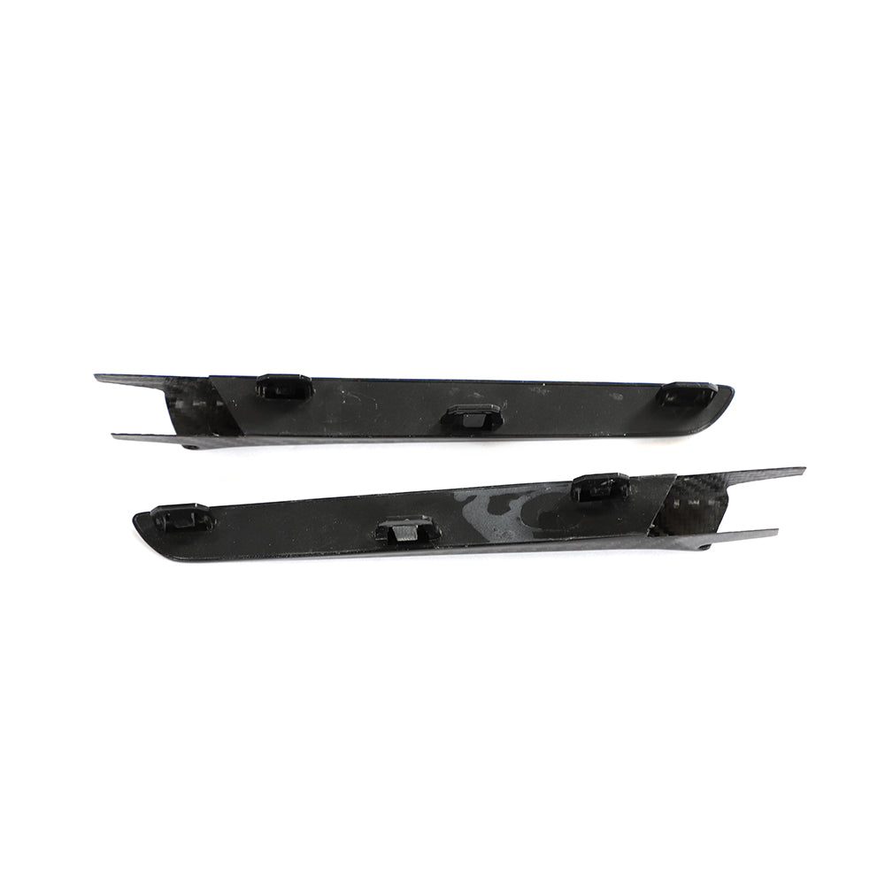 BMW M3 F80 OEM Style Carbon Fibre Front Wing Vent Trims — opposite-side view