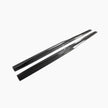 BMW M3 F80 PSM Design Carbon Fibre Side Skirt Extensions — front three-quarter view