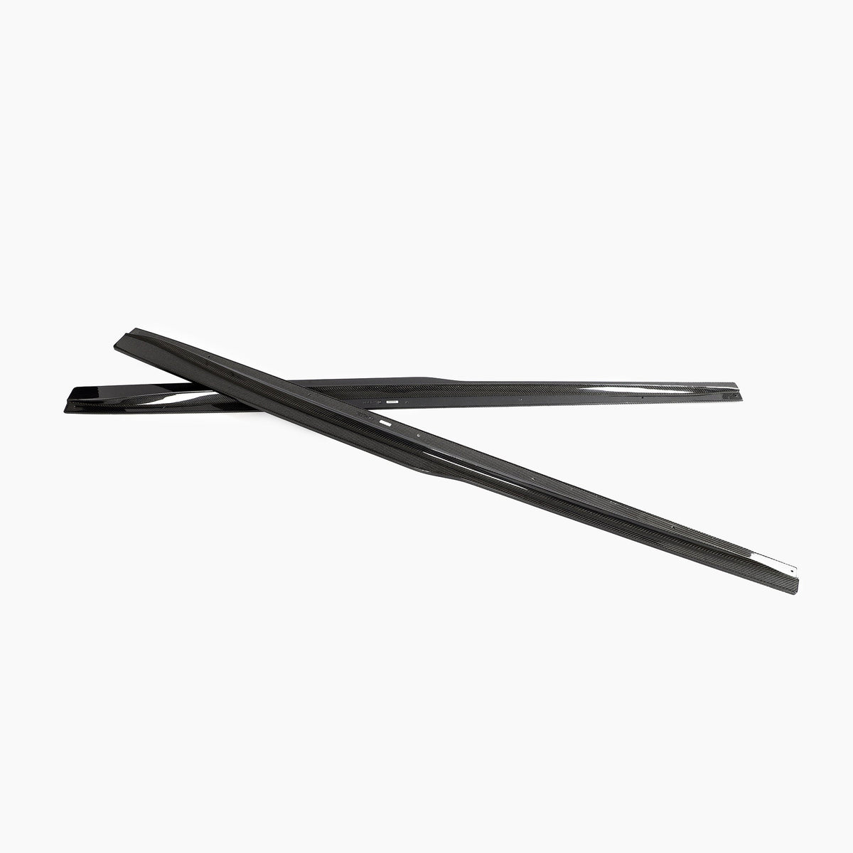 BMW M3 F80 PSM Design Carbon Fibre Side Skirt Extensions — side profile