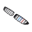 BMW M3 F80 Carbon Fibre Dual-Slat Front Grille — front three-quarter view