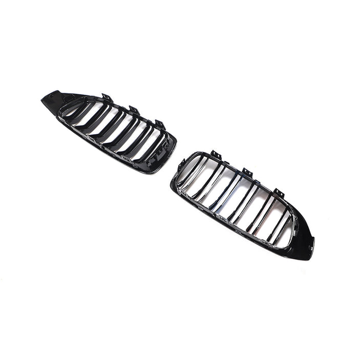 BMW M3 F80 Carbon Fibre Dual-Slat Front Grille — opposite-side view
