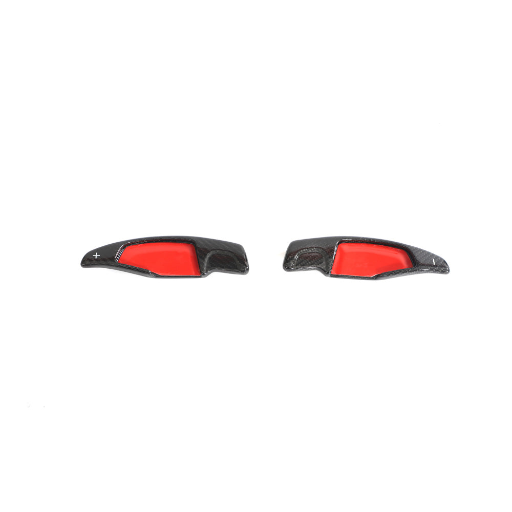 BMW M2 G87 OEM Style Pre-Preg Carbon Fibre Paddle Shifters — opposite-side view