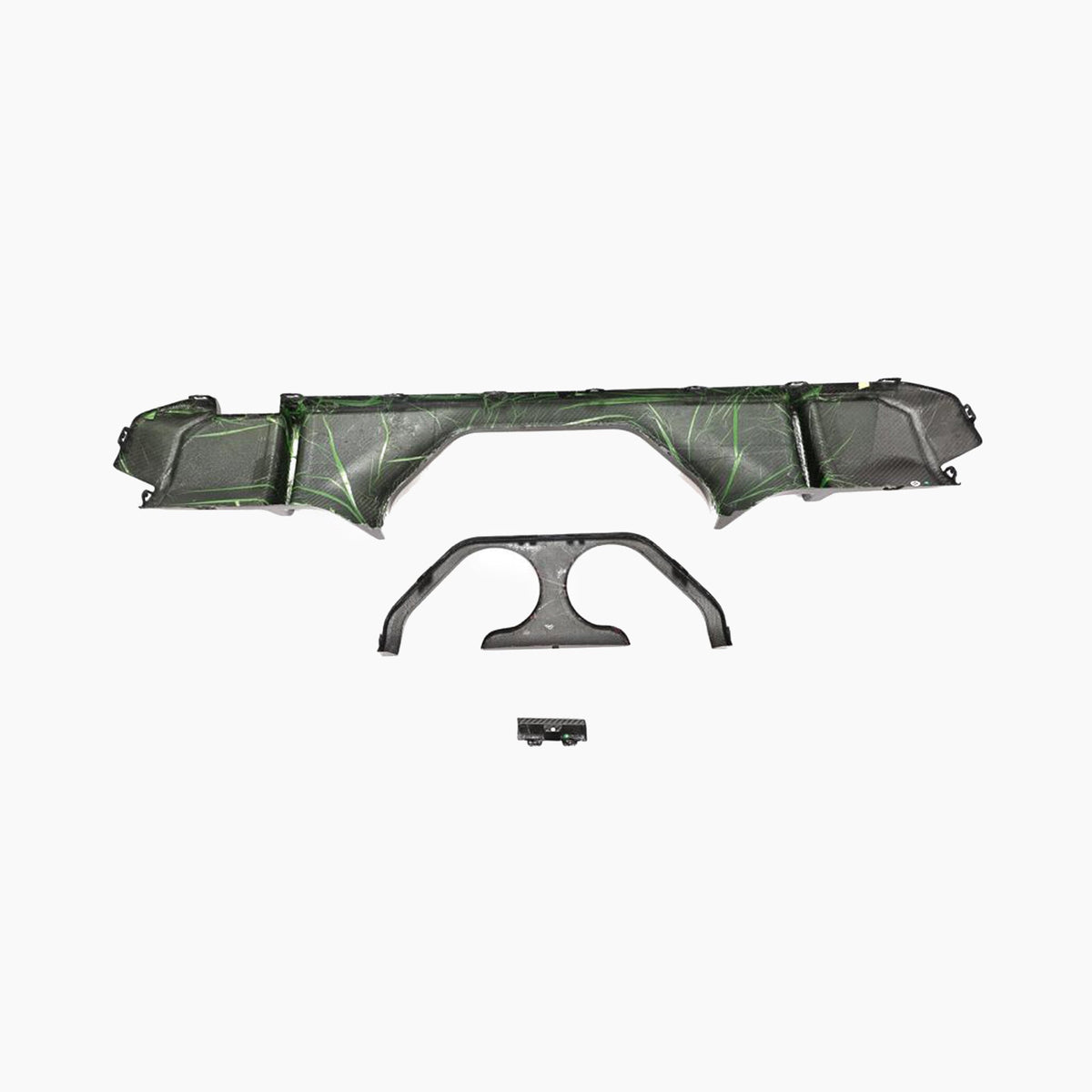 BMW M3 G80 Pre-Preg Carbon Fibre Rear Diffuser — opposite-side view