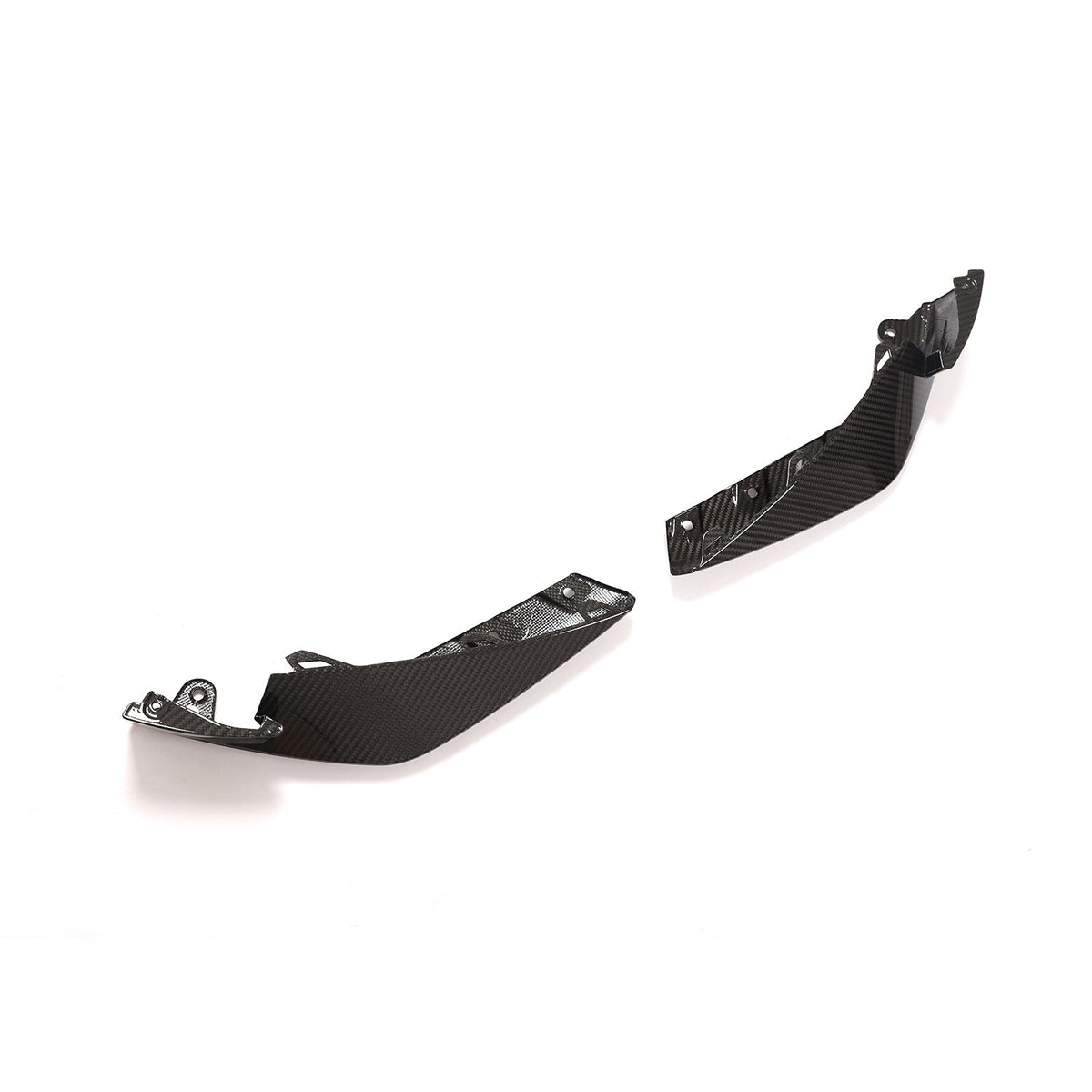 BMW M3 G80 Carbon Fibre Front Splitter — surface and edge detail