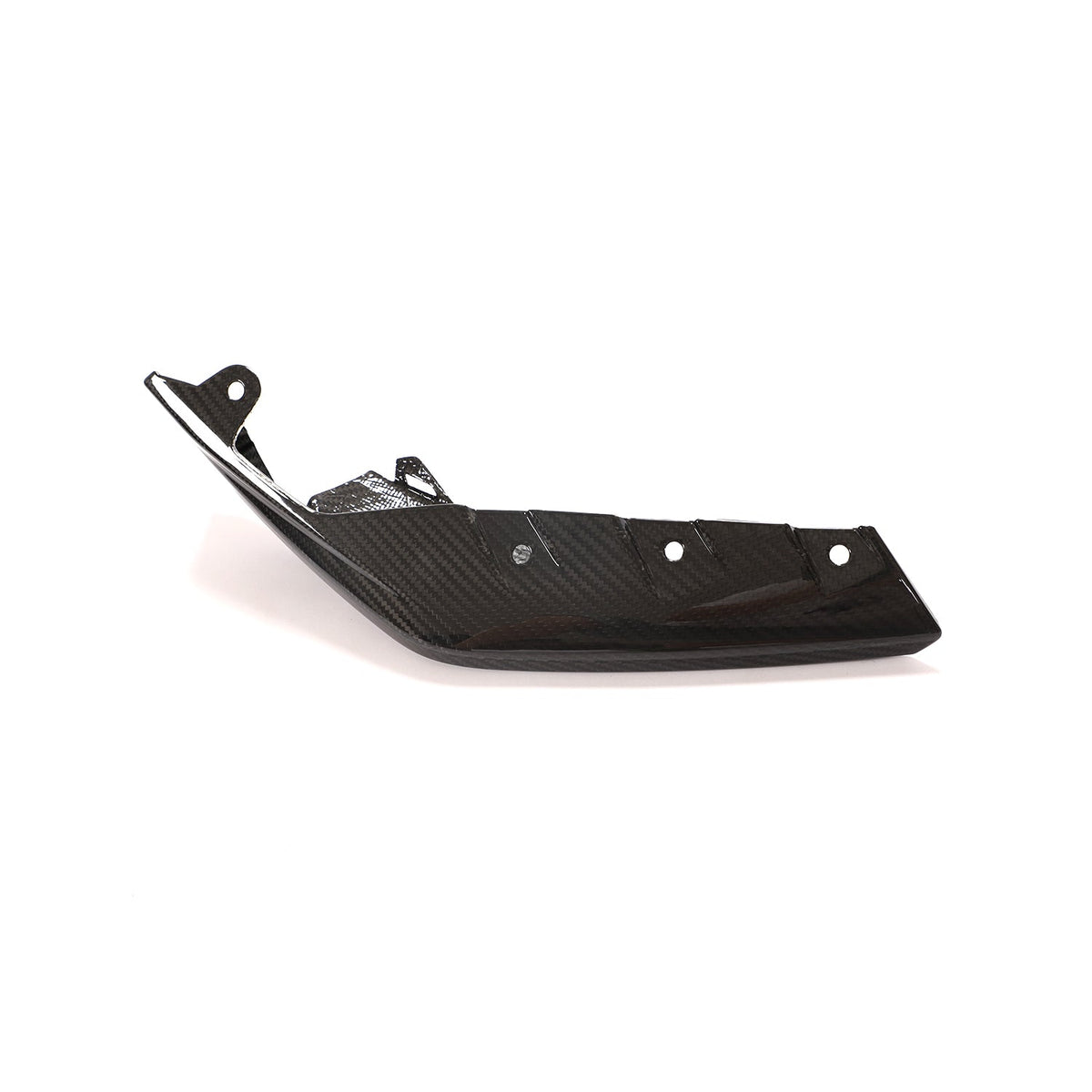 BMW M3 G80 Carbon Fibre Front Splitter — mounting-area detail