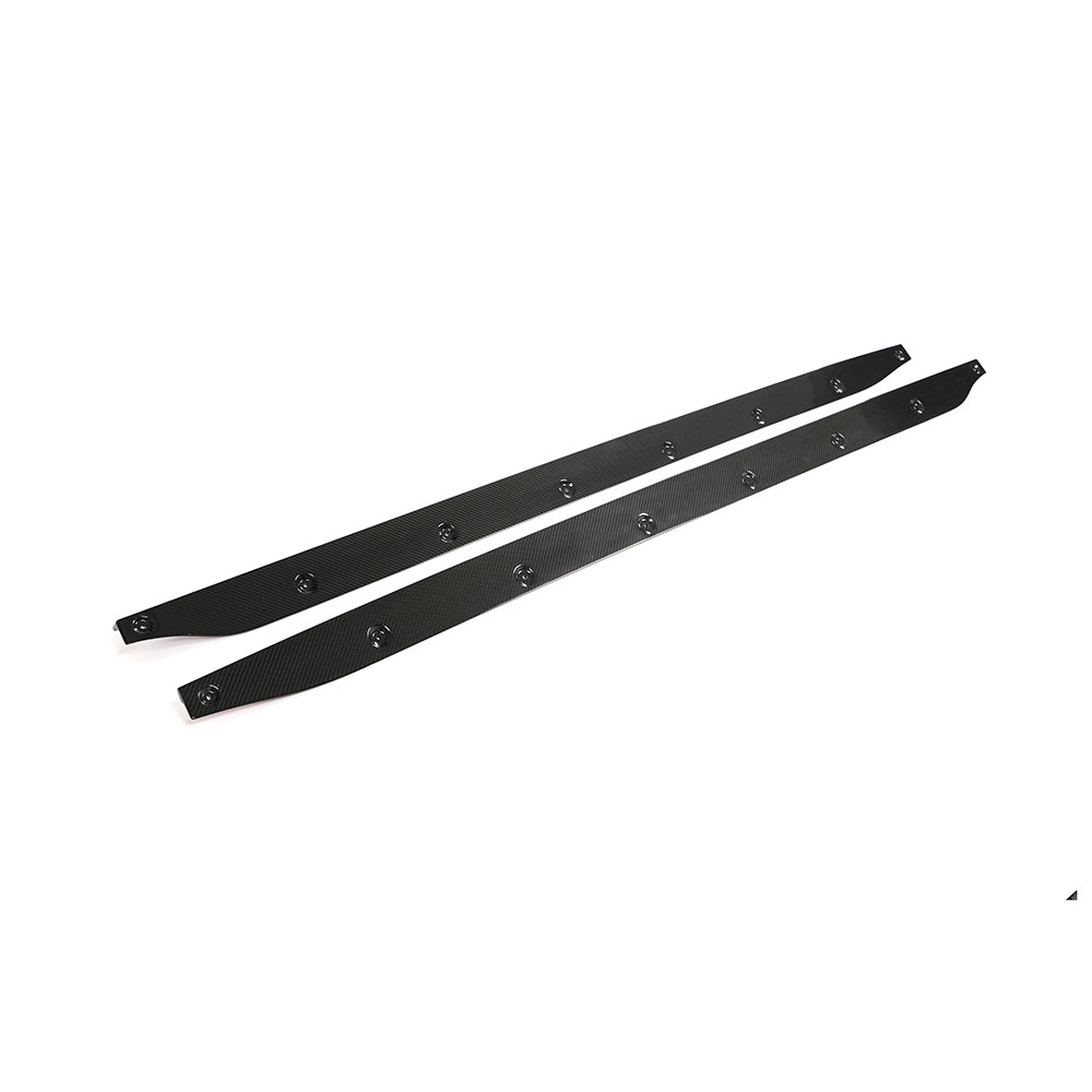 BMW M3 G80 ED Design Pre-Preg Carbon Fibre Side Skirt Extensions — opposite-side view
