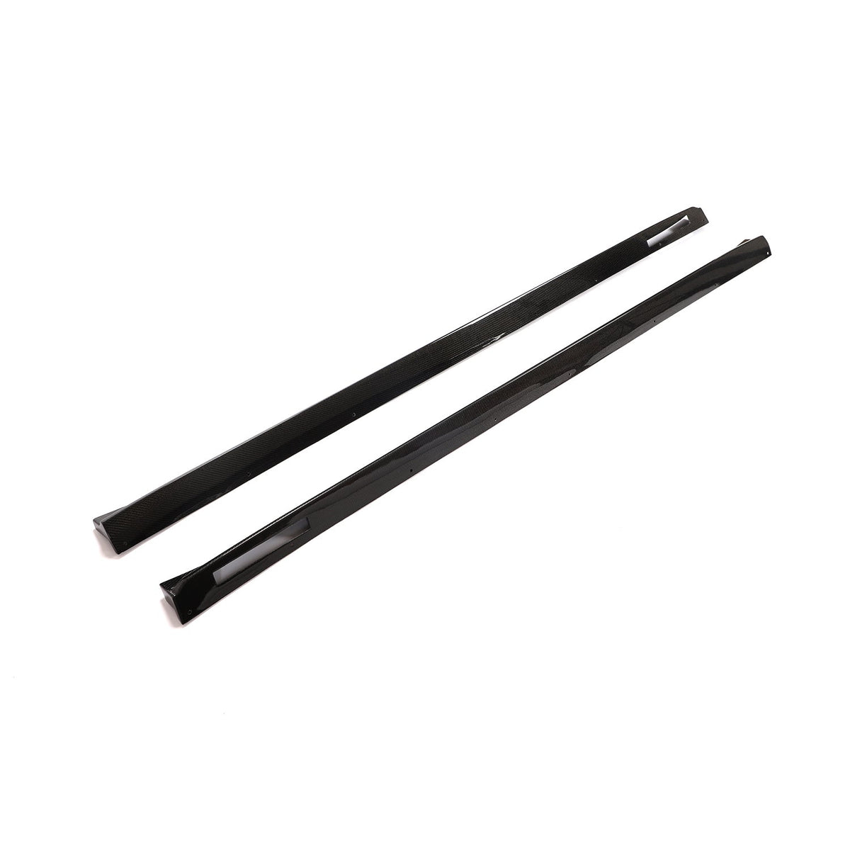 BMW X3 M F97 Pre-LCI 3D Design Carbon Fibre Side Skirt Extensions — opposite-side view