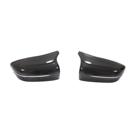 BMW M5 F90 Pre-LCI OEM Style Carbon Fibre Mirror Cap Overlays — complete product view