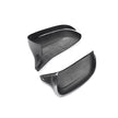 BMW M5 F90 Pre-LCI OEM Style Carbon Fibre Mirror Cap Overlays — surface and edge detail