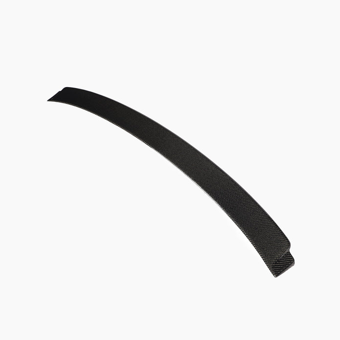 BMW M3 F80 AC Design Carbon Fibre Roof Spoiler — front three-quarter view