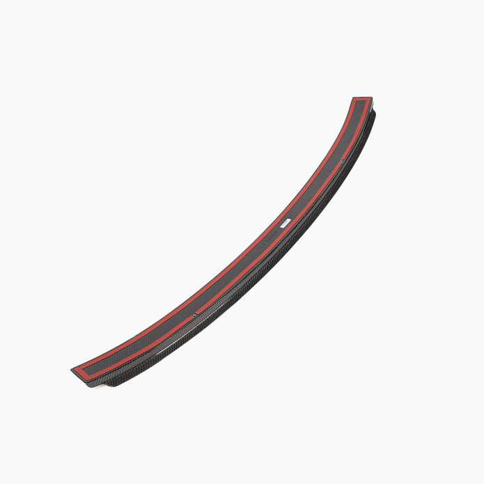 BMW M3 F80 AC Design Carbon Fibre Roof Spoiler — surface and edge detail