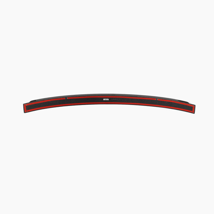 BMW M3 F80 AC Design Carbon Fibre Roof Spoiler — mounting-area detail