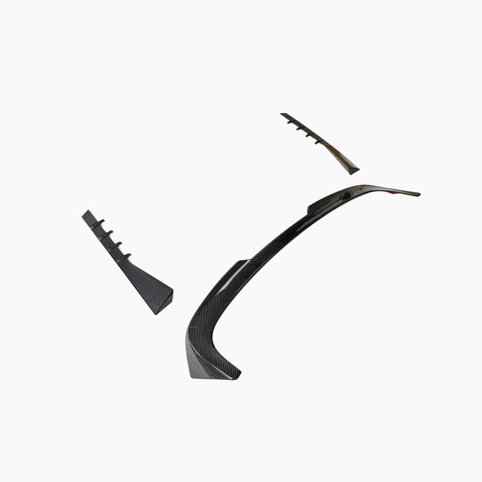 BMW M3 G81 OEM Style Carbon Fibre Boot Spoiler — surface and edge detail