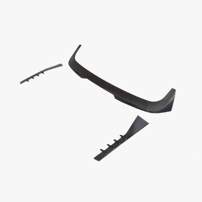 BMW M3 G81 OEM Style Carbon Fibre Boot Spoiler — mounting-area detail