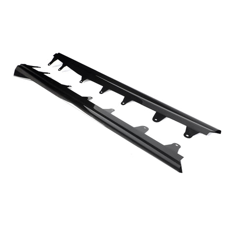 BMW X5 M F95 LCI MP Design Carbon Fibre Side Skirt Extensions — complete product view
