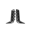 BMW X5 G05 LCI OEM Style Carbon Fibre Front Wing Vent Trims — opposite-side view