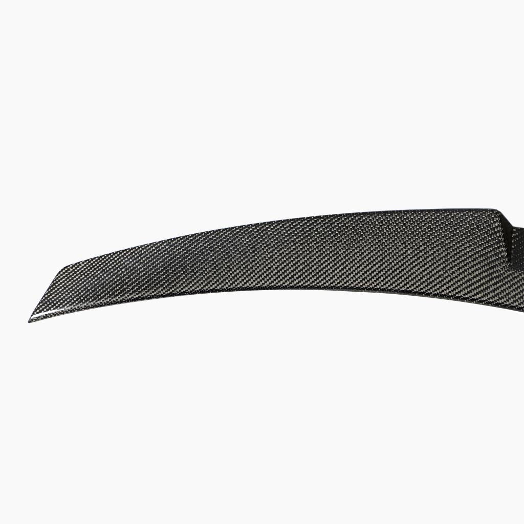 BMW M4 F82 Carbon Fibre Boot Spoiler — surface and edge detail