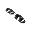 BMW M3 G80 OEM Style Carbon Fibre Air Vent Trims — front three-quarter view