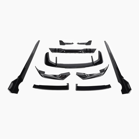 BMW X5 G05 LCI Gloss Black Aero Styling Kit — complete product view