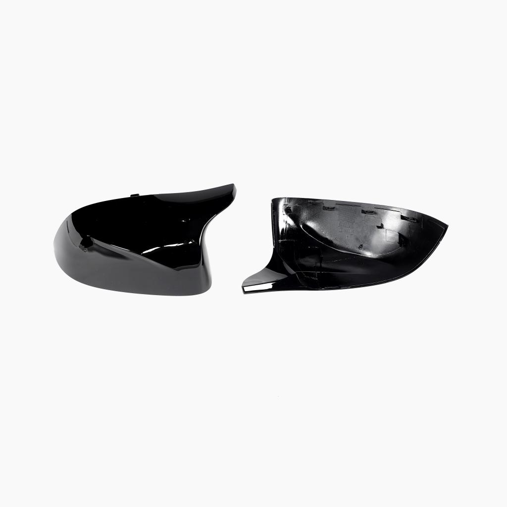BMW X5 G05 LCI M Design Gloss Black Replacement Mirror Caps — mounting-area detail