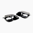 BMW X5 G05 Pre-LCI Gloss Black Exhaust Tip Set — complete product view