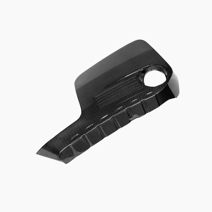 BMW M3 F80 OEM Style Carbon Fibre Engine Cover — side profile