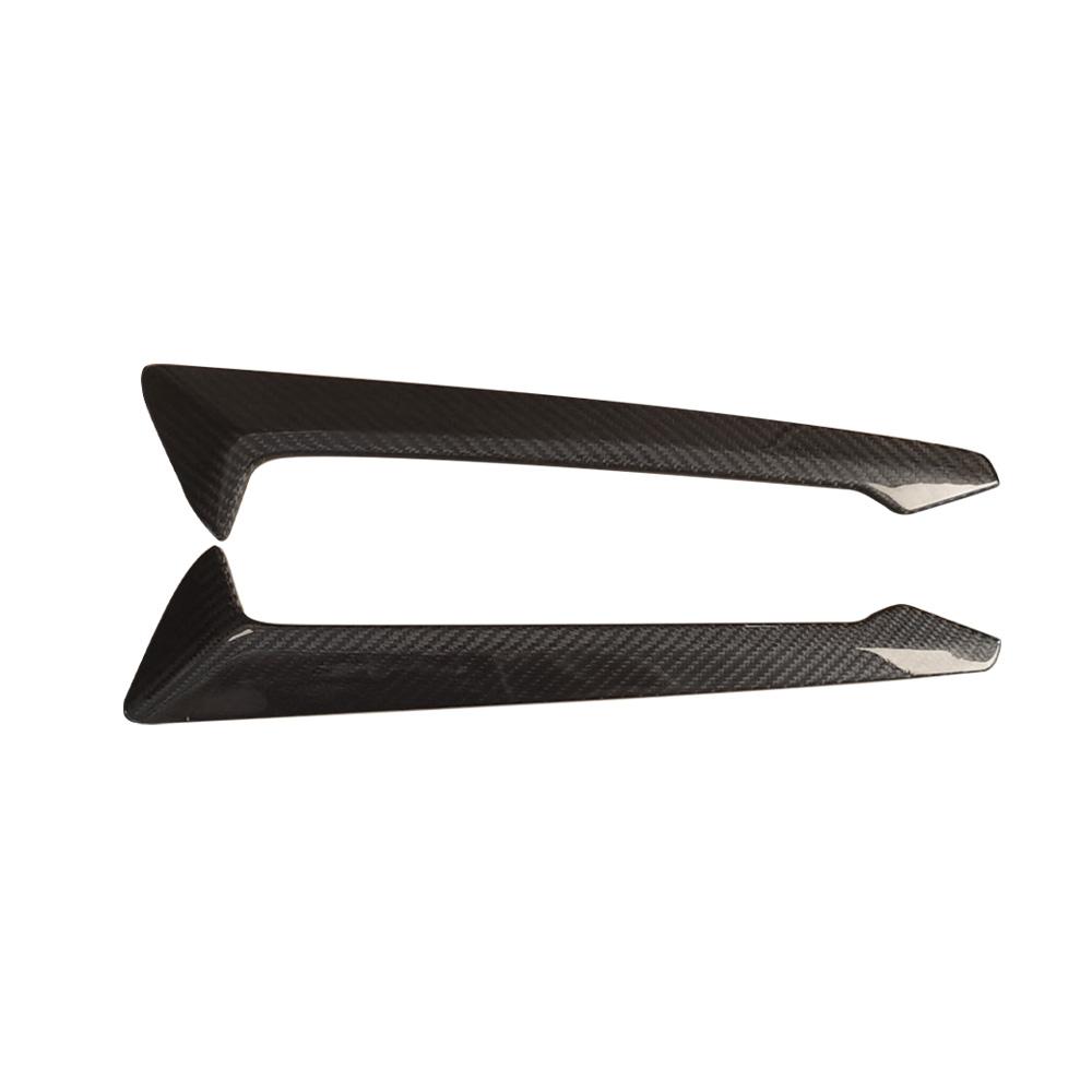 BMW X5 M F95 LCI OEM Style Carbon Fibre Front Wing Vent Trims — side profile