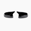 BMW X5 G05 LCI M Design Gloss Black Replacement Mirror Caps — complete product view
