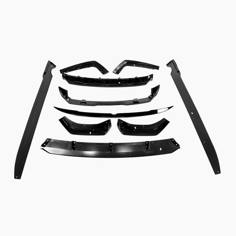 BMW X7 G07 Pre-LCI OEM Style Gloss Black Aero Styling Kit — complete product view