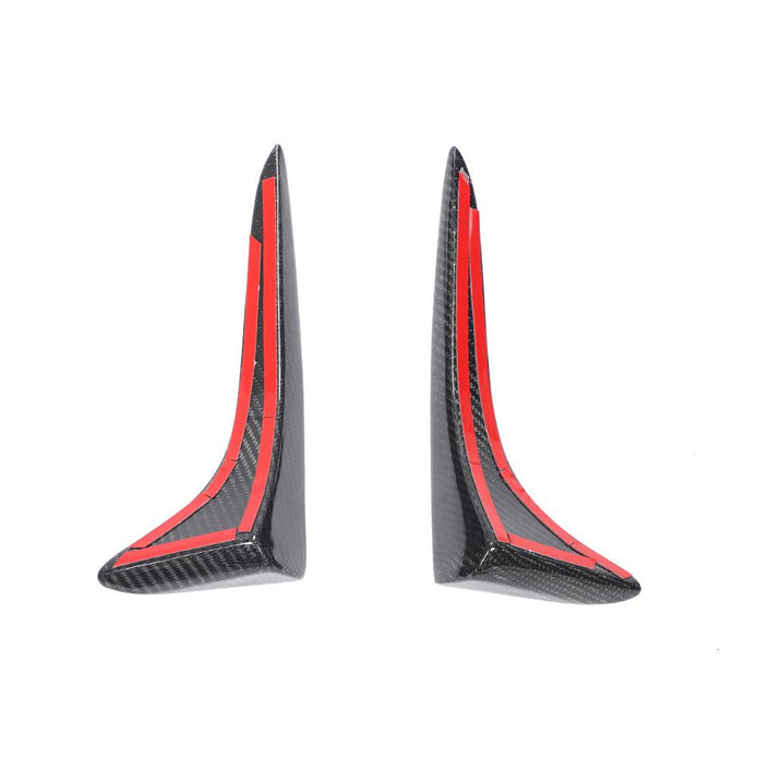 BMW M2 F87 OEM Style Carbon Fibre Front Splitter — opposite-side view