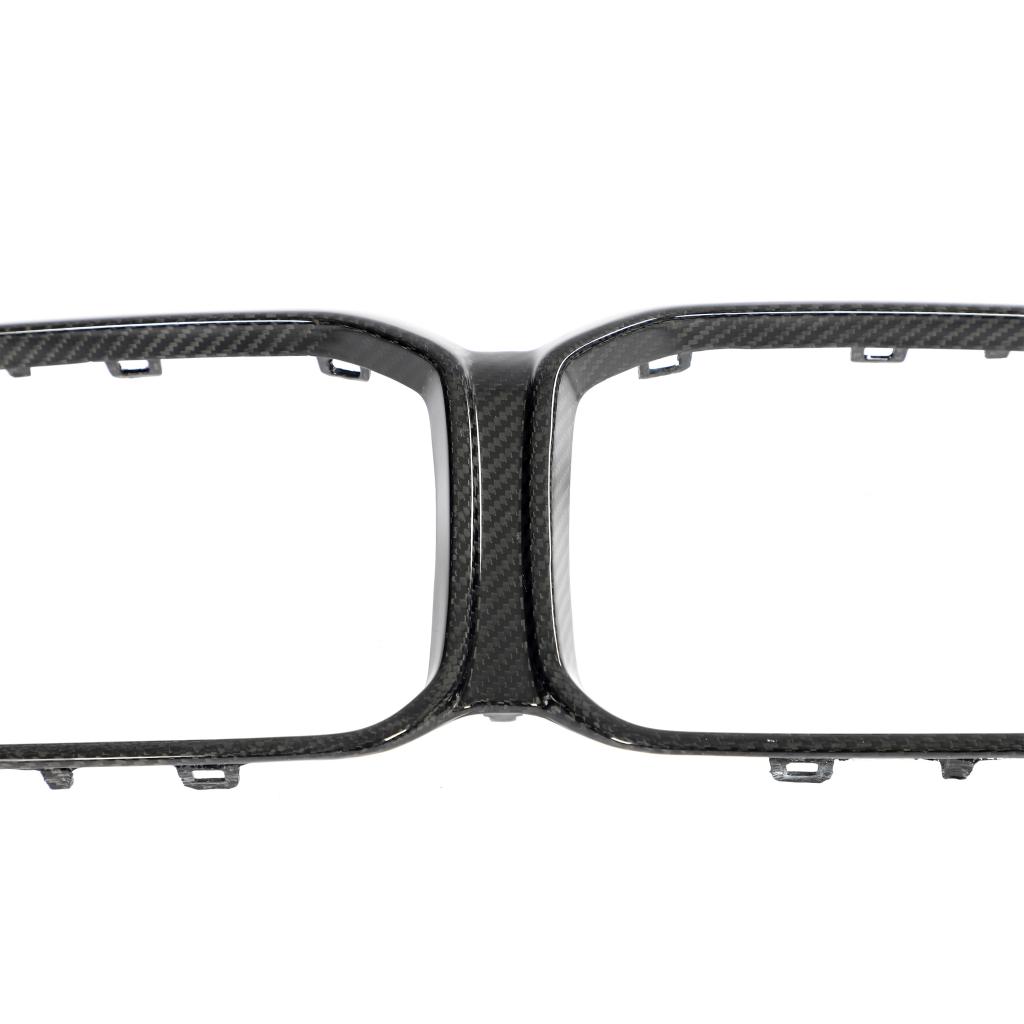 BMW M2 F87 Competition OEM Style Carbon Fibre Front Grille — side profile