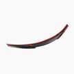 BMW M4 F82 Carbon Fibre Boot Spoiler — front three-quarter view