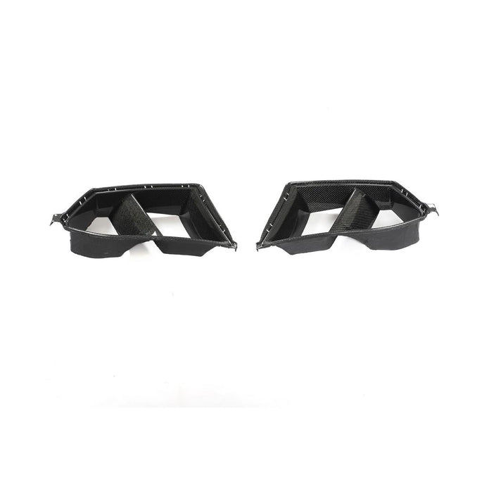 BMW M3 G80 OEM Style Carbon Fibre Air Vent Trims — side profile