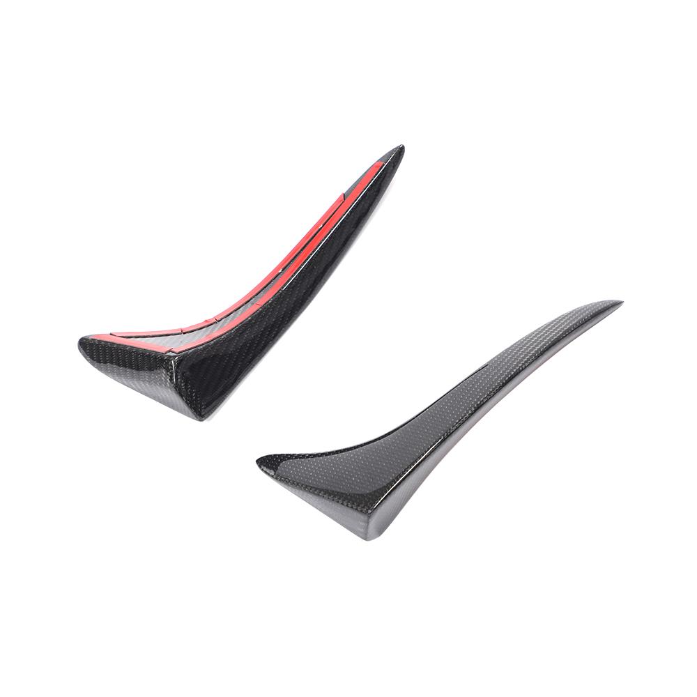 BMW M2 F87 OEM Style Carbon Fibre Front Splitter — mounting-area detail