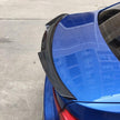 BMW M3 F80 M4 Design Carbon Fibre Boot Spoiler — front three-quarter view